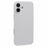 For iPhone 16 Plus Case Skin-Touch Rubberized Hard PC Phone Cover - White - 1