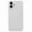 For iPhone 16 Plus Case Skin-Touch Rubberized Hard PC Phone Cover - White - 3