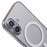 X-LEVEL For iPhone 16 Case Compatible with MagSafe Matte Tempered Glass+TPU Phone Cover - Transparent Black - 7