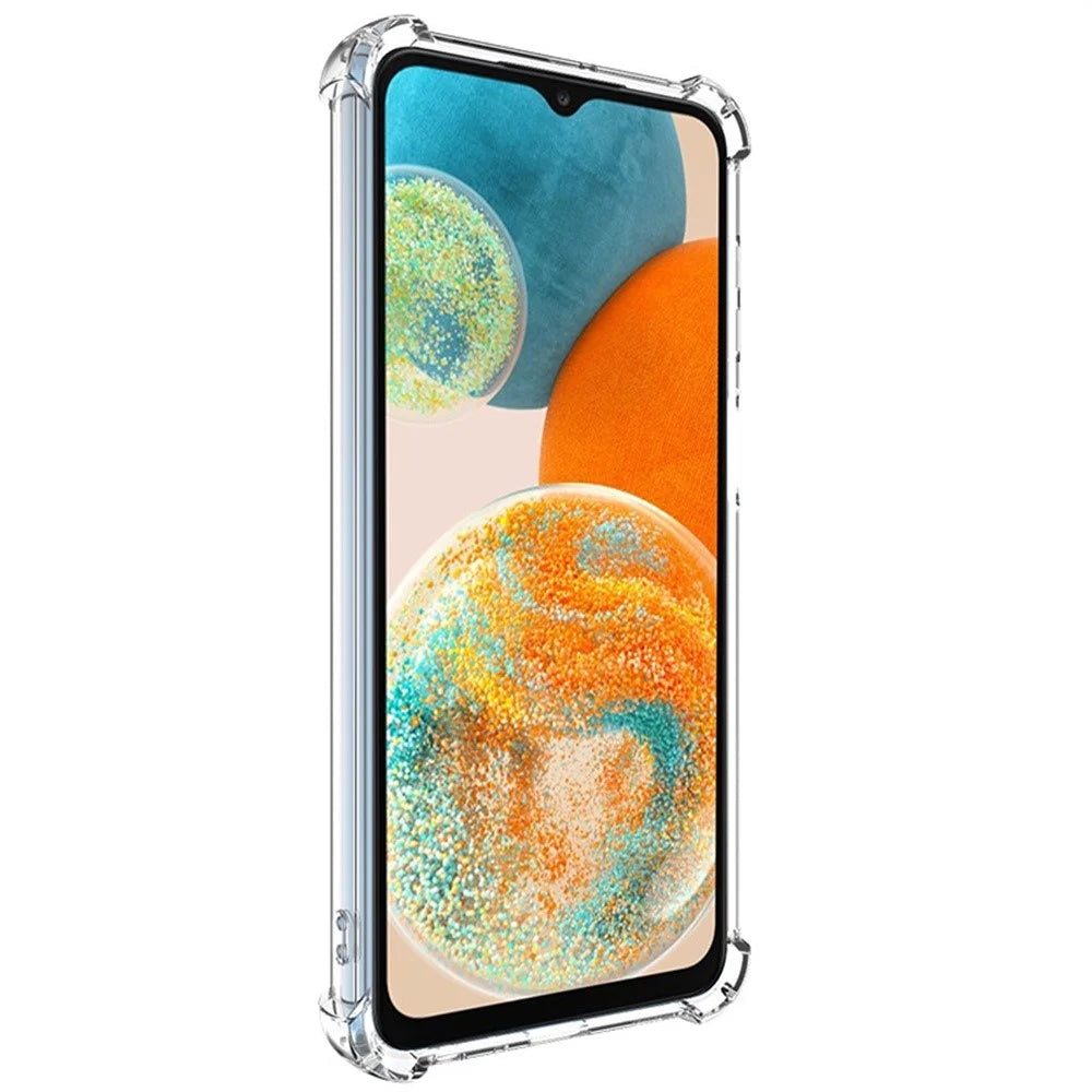 IMAK UX-4 Series for Samsung Galaxy A23 4G / A23 5G (Global Version) Case Straight Frame Four Corner Shockproof Clear TPU Cover - 4