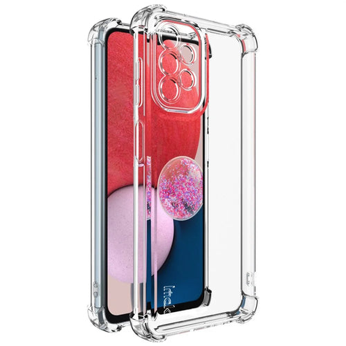 IMAK UX-4 Series for Samsung Galaxy A13 4G Case Straight Frame Four Corner Shockproof Clear TPU Cover - 1