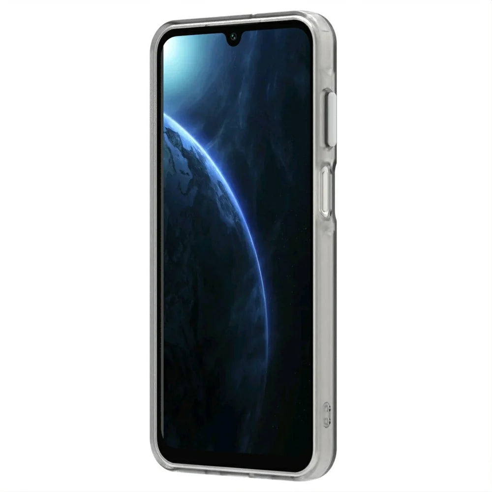 Candy Series For Samsung Galaxy A16 5G / A16 4G Case Magnetic Case PC+TPU+PET Anti-Drop Phone Cover - White - 5