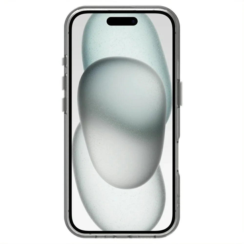 Candy Series For iPhone 16 Plus Case PC+TPU+PET Anti-Drop Phone Cover - White - 2