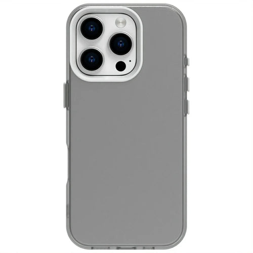 Candy Series For iPhone 16 Pro Max Case PC+TPU+PET Anti-Drop Phone Cover - White - 1