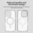 Candy Series For iPhone 16 Pro Case Compatible with MagSafe PC+TPU+PET Anti-Drop Phone Cover - White - 6