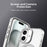 Candy Series For iPhone 16 Case Compatible with MagSafe PC+TPU+PET Anti-Drop Phone Cover - White - 7
