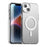 Candy Series For iPhone 14  /  13 Case Compatible with MagSafe PC+TPU+PET Anti-Drop Phone Cover - White - 1