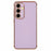 For Samsung Galaxy A35 5G Case Electroplated Frame TPU Soft Phone Cover - Purple - 1