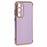 For Samsung Galaxy A35 5G Case Electroplated Frame TPU Soft Phone Cover - Purple - 3