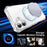 For iPhone 16 Case Small Wavy Edge Compatible with MagSafe Clear Anti-Drop PC+TPU Phone Cover - 2