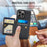 FIERRE SHANN 028 For iPhone 16 Pro Max Case Magnetic Detachable Card Slots Leather Back Cover - Black - 6