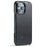 For iPhone 16 Pro Case Vertical Flip Leather Crazy Horse Texture Phone Cover - Black - 5