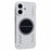 For iPhone 16 Plus Case Hard PC Frameless Heat Dissipation Phone Cover - White - 1