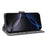 For iPhone 16 Pro Max Wallet Case RFID Blocking PU Leather Cover Stand View - Blue - 3