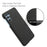 For Samsung Galaxy M35 5G Case Cloth Texture Anti-Scratch Protective PC Phone Cover - Black - 4