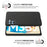 For Samsung Galaxy M35 5G Case Cloth Texture Anti-Scratch Protective PC Phone Cover - Black - 5