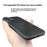 For iPhone 16 Plus Case 600D Fine Texture Aramid Fiber Phone Cover with Metal Lens Frame - Black - 3