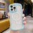 For iPhone 16 Pro Max Case Compatible with MagSafe PC + TPU Wavy Edge Protective Cover - Blue - 2