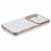 For Samsung Galaxy S23 FE Case Love Hearts TPU Phone Cover Curly Wave Frame Large Window - Ivory White - 5