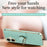 XINLI For iPhone 16 Plus Case Ring Kickstand Electroplating TPU Phone Cover - Cyan - 3