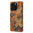For iPhone 16 Pro Max Case Flower Printing Stand PU Leather Protective Phone Cover - Autumn - 5