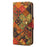For iPhone 16 Pro Case Flower Printing Stand PU Leather Protective Phone Cover - Autumn - 4