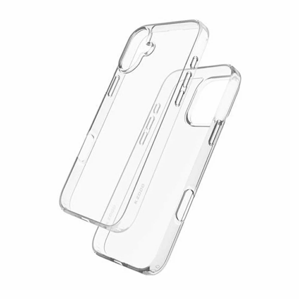 KZDOO Guardian Series For iPhone 16 Plus Case Shockproof PC+TPU Phone Cover - Transparent - 3