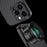 For iPhone 15 Pro Case PC+TPU+Aluminium Alloy Phone Cover with 17mm Lens Backplate - Black - 5