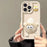 For iPhone 15 Pro Case 3D Fluffy Briquette Doll TPU Phone Cover - White - 2
