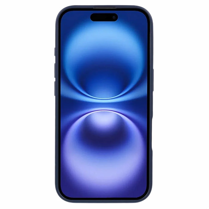 MERCURY GOOSPERY SOFT FEELING Series for iPhone 16 Case Matte Finish TPU Phone Cover - Dark Blue - 2