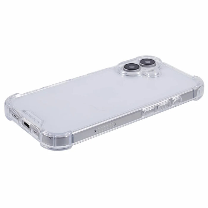MERCURY GOOSPERY For iPhone 16 Case Reinforced Corners TPU+Acrylic Clear Phone Cover - 4