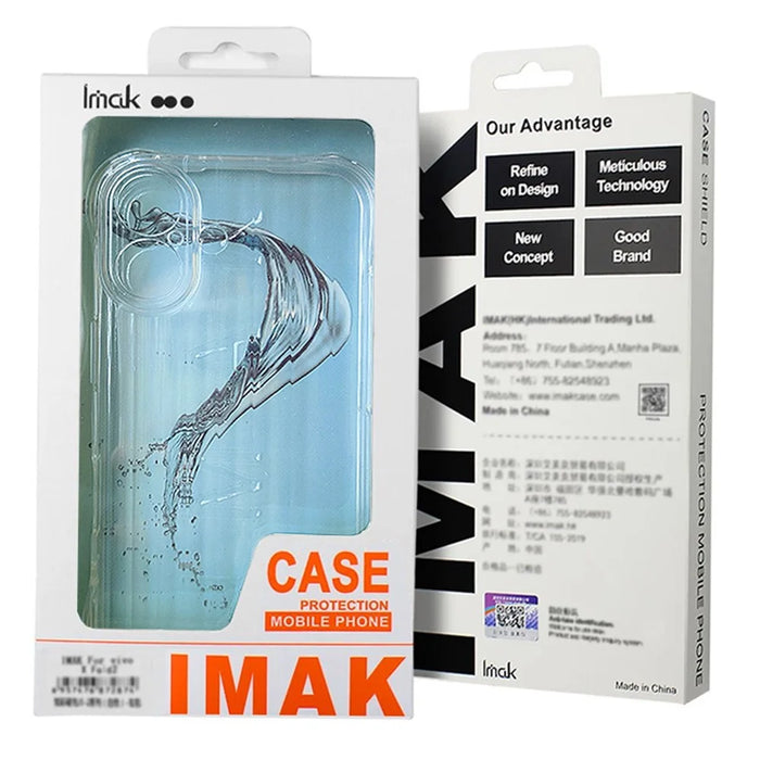 IMAK For Samsung Galaxy Z Fold6 5G Clear Case Magnetic Case Shockproof PC+TPU Phone Cover - 7