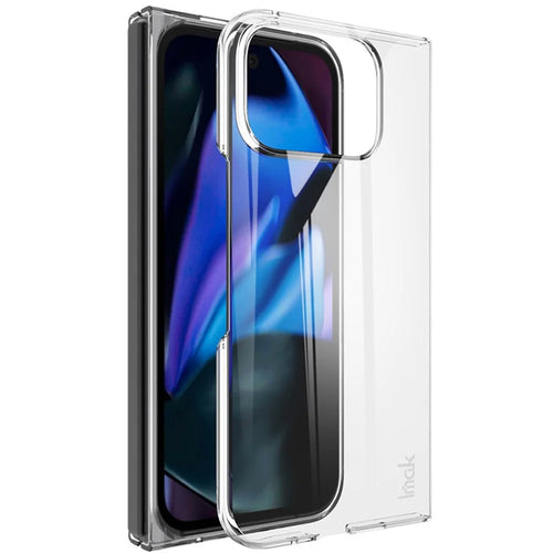 IMAK Crystal Case II Pro for Google Pixel 9 Pro Fold 5G Case Clear PC Phone Cover (Upper Cover+Lower Cover) - 1
