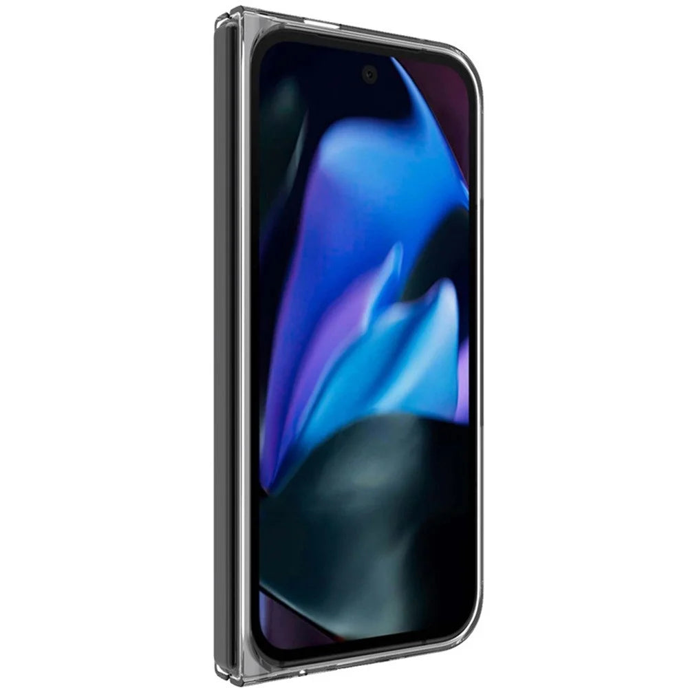 IMAK Crystal Case II Pro for Google Pixel 9 Pro Fold 5G Case Clear PC Phone Cover (Upper Cover+Lower Cover) - 5