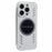 For iPhone 16 Pro Case Hard PC Frameless Heat Dissipation Phone Cover - White - 1