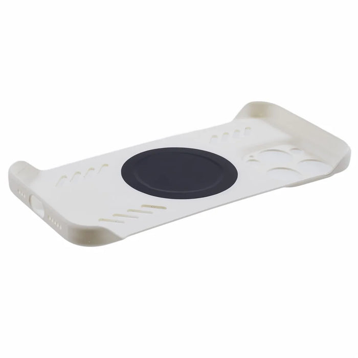 For iPhone 16 Pro Case Hard PC Frameless Heat Dissipation Phone Cover - White - 5
