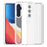 For Samsung Galaxy S24 FE Case PC + TPU Shockproof Clear Phone Cover - Transparent White - 2