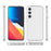 For Samsung Galaxy S24 FE Case PC + TPU Shockproof Clear Phone Cover - Transparent White - 4