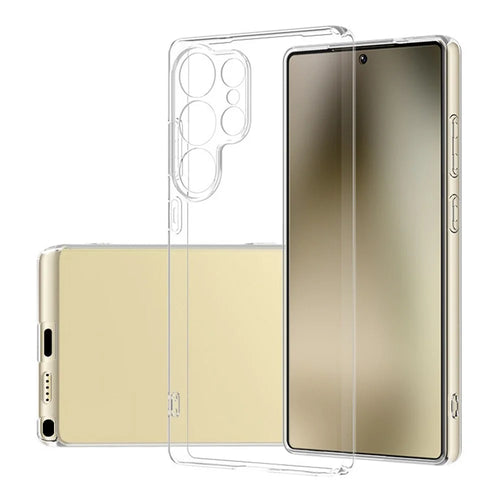 For Samsung Galaxy S25 Ultra Case Ultra-Thin Flexible TPU Clear Phone Cover - 1
