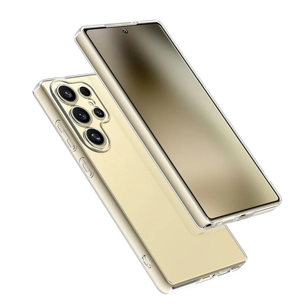 For Samsung Galaxy S25 Ultra Case Ultra-Thin Flexible TPU Clear Phone Cover - 2