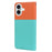 Cartoon Pet Series for iPhone 16 Wallet Phone Case Splicing Leather Flip Cover - Sky Blue - 5
