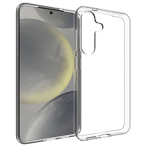 For Samsung Galaxy S25 Clear Phone Case Watermark-Resistant TPU Back Cover - 1