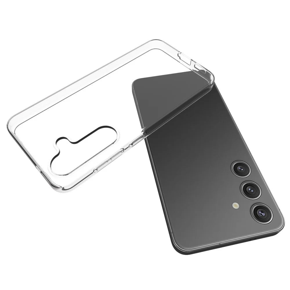 For Samsung Galaxy S25 Clear Phone Case Watermark-Resistant TPU Back Cover - 5