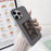 For iPhone 16 Pro E Ink Phone Cover 4-Color Display Pattern Customized Case - Black - 6