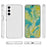 For Samsung Galaxy A16 5G / A16 4G Case PC + TPU Shockproof Clear Phone Cover - Transparent White - 5