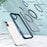 For iPhone 16 Plus Case Rotating Magnetic Kickstand Acrylic+TPU Shockproof Phone Cover - Blue - 5