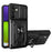 For Samsung Galaxy A16 5G / A16 4G Case PC+TPU Kickstand Phone Back Cover with Camera Slider - Black - 1