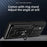 For Samsung Galaxy A16 5G / A16 4G Case PC+TPU Kickstand Phone Back Cover with Camera Slider - Black - 3