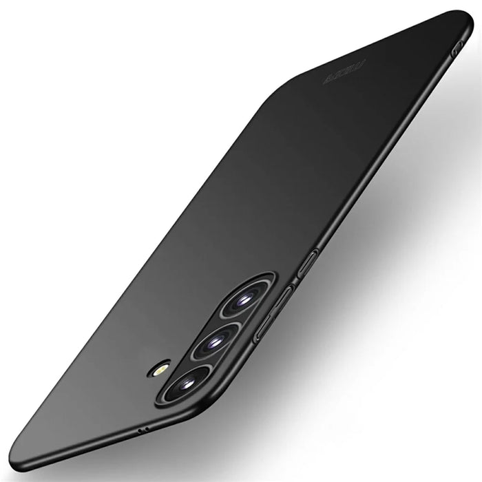 MOFI JK PC Series-1 Shield For Samsung Galaxy S24 FE Cell Phone Case Shockproof PC Back Cover - Black - 1