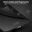 MOFI JK PC Series-1 Shield For Samsung Galaxy S24 FE Cell Phone Case Shockproof PC Back Cover - Black - 6